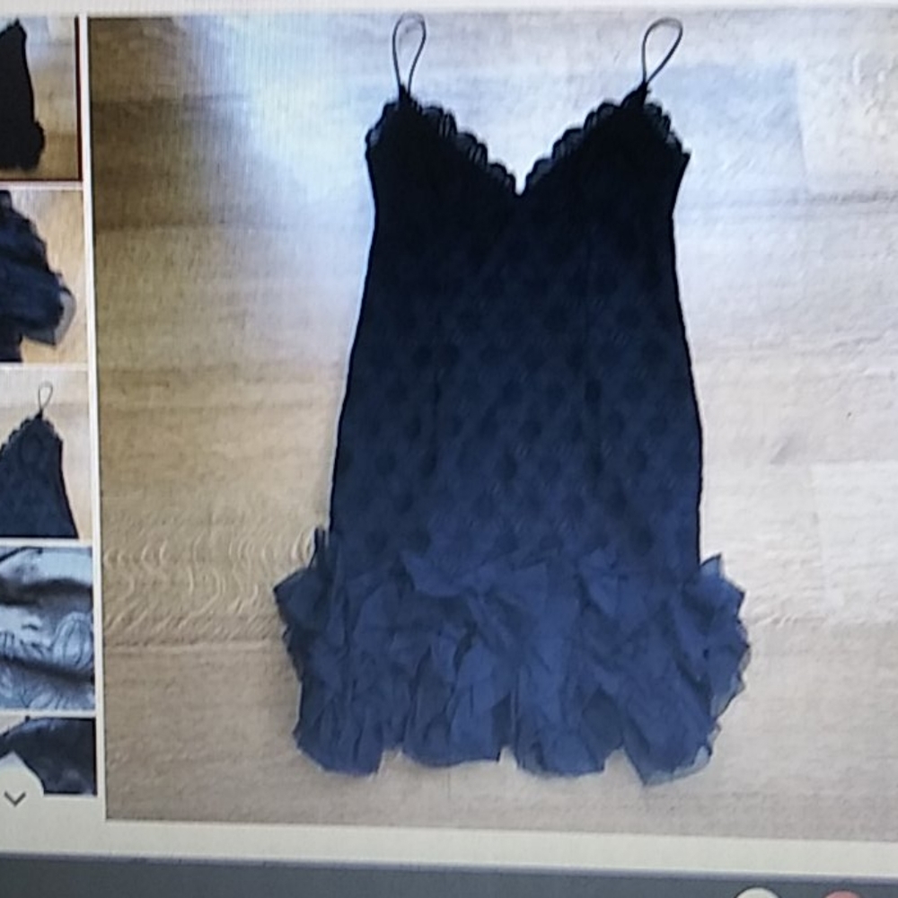 Vintage Milly of New York Guipure Midi Dress 6